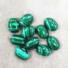 10X14 SYNTHETIC MALACHITE(10 PCS/BAG)